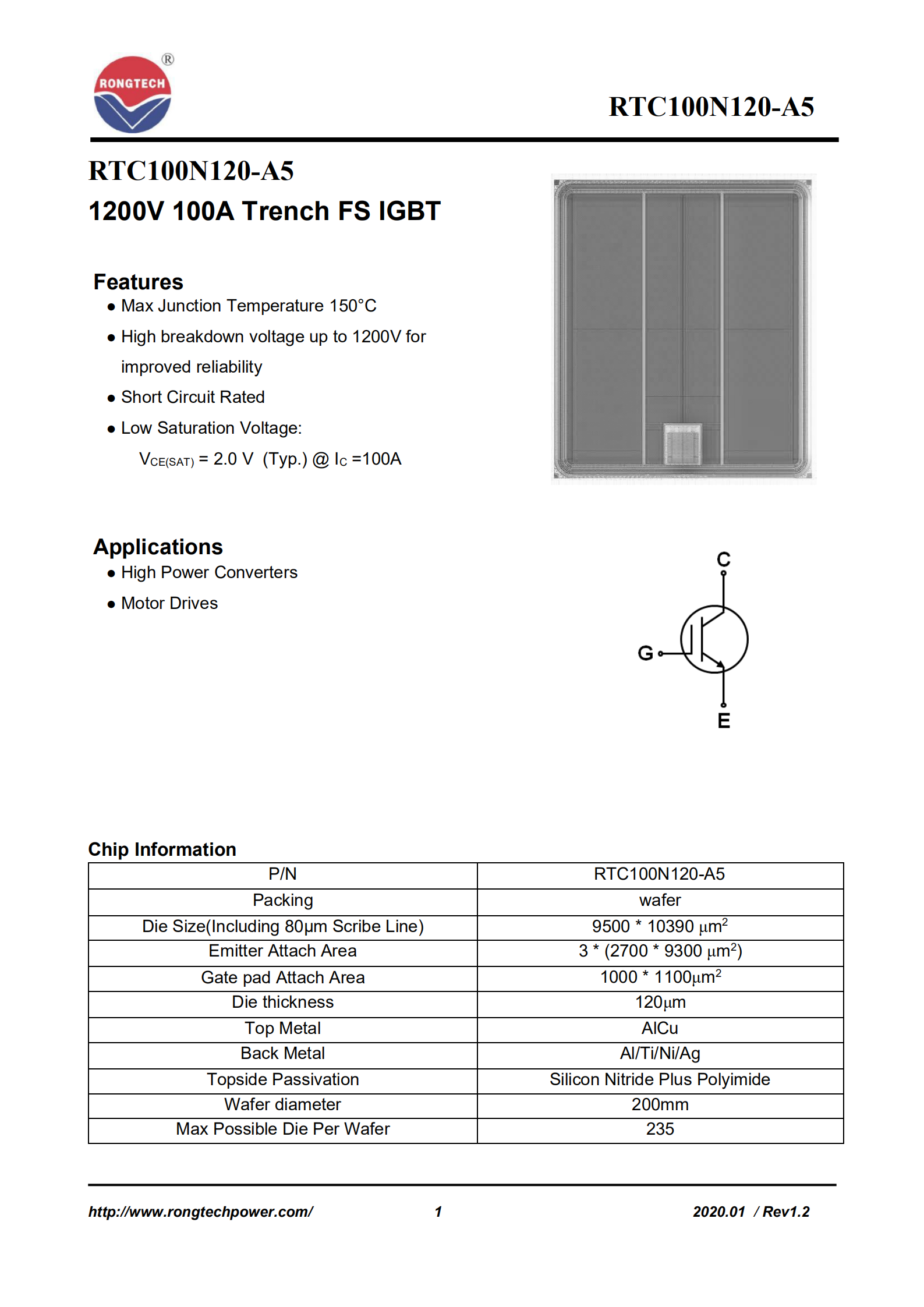 RTC100N120-A5-rongtechsemi