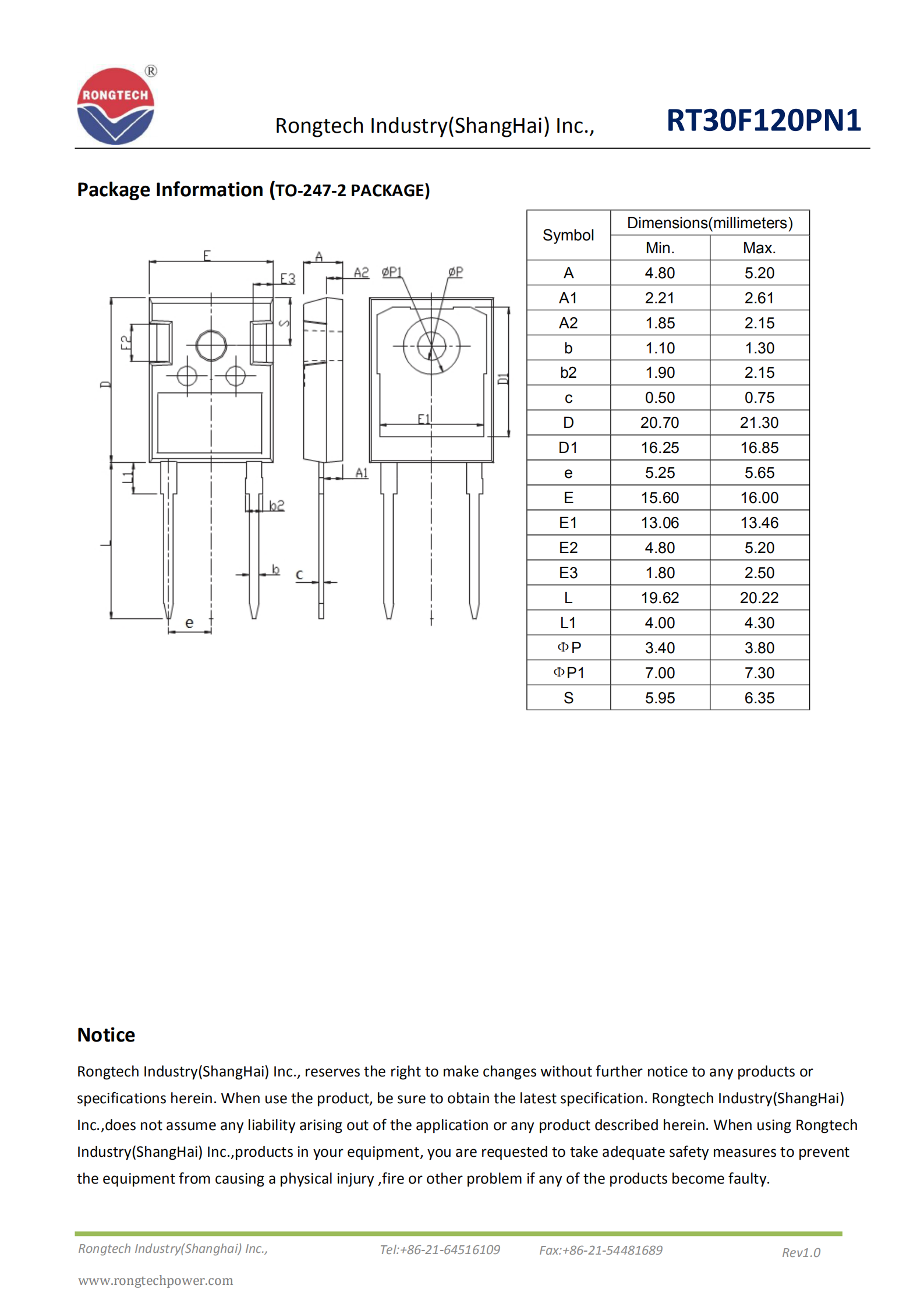 RT30F120PN1-rongtechsemi