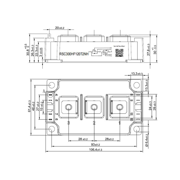 RSC300HF120T2NH-rongtechsemi