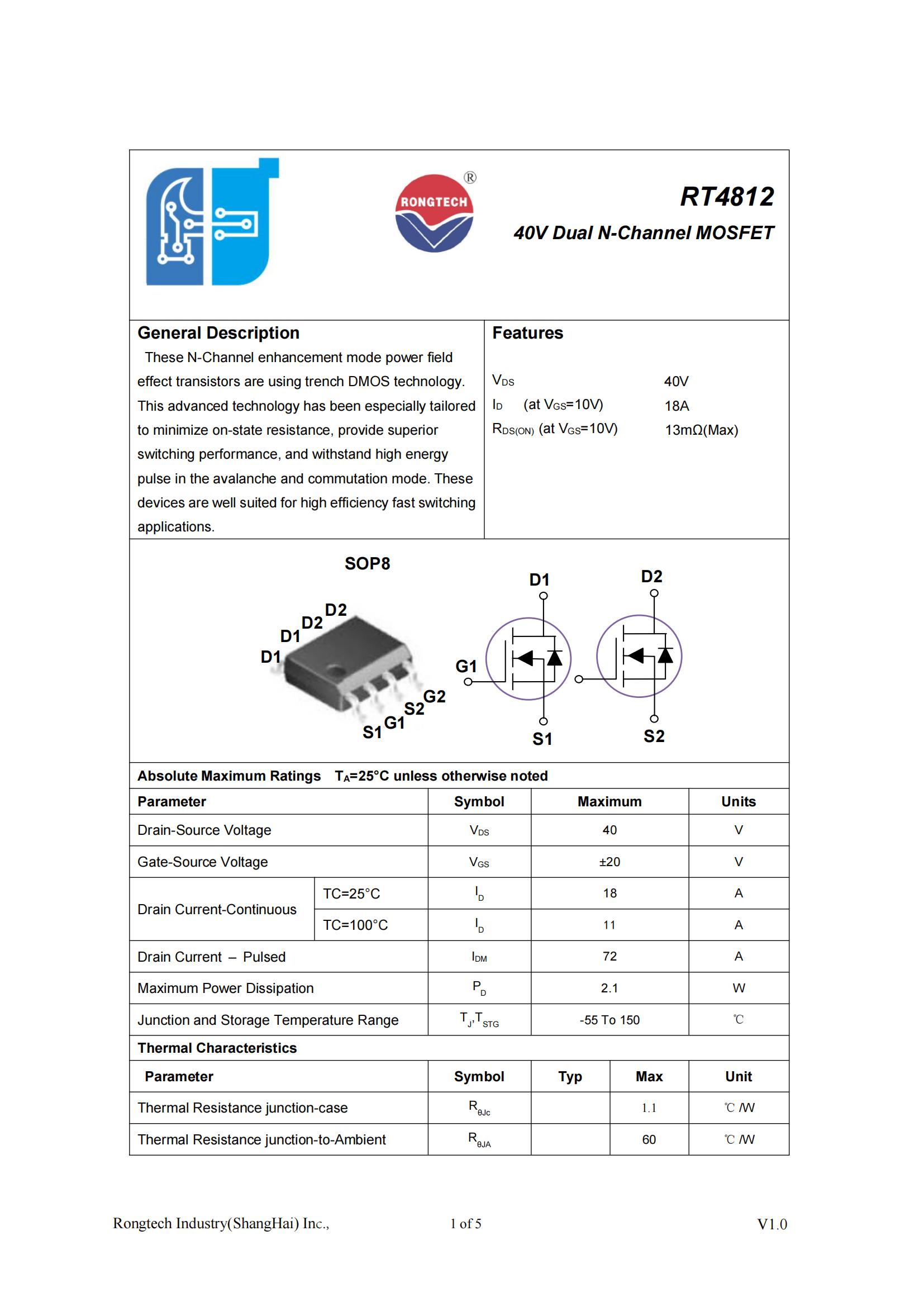 RT4812-rongtechsemi