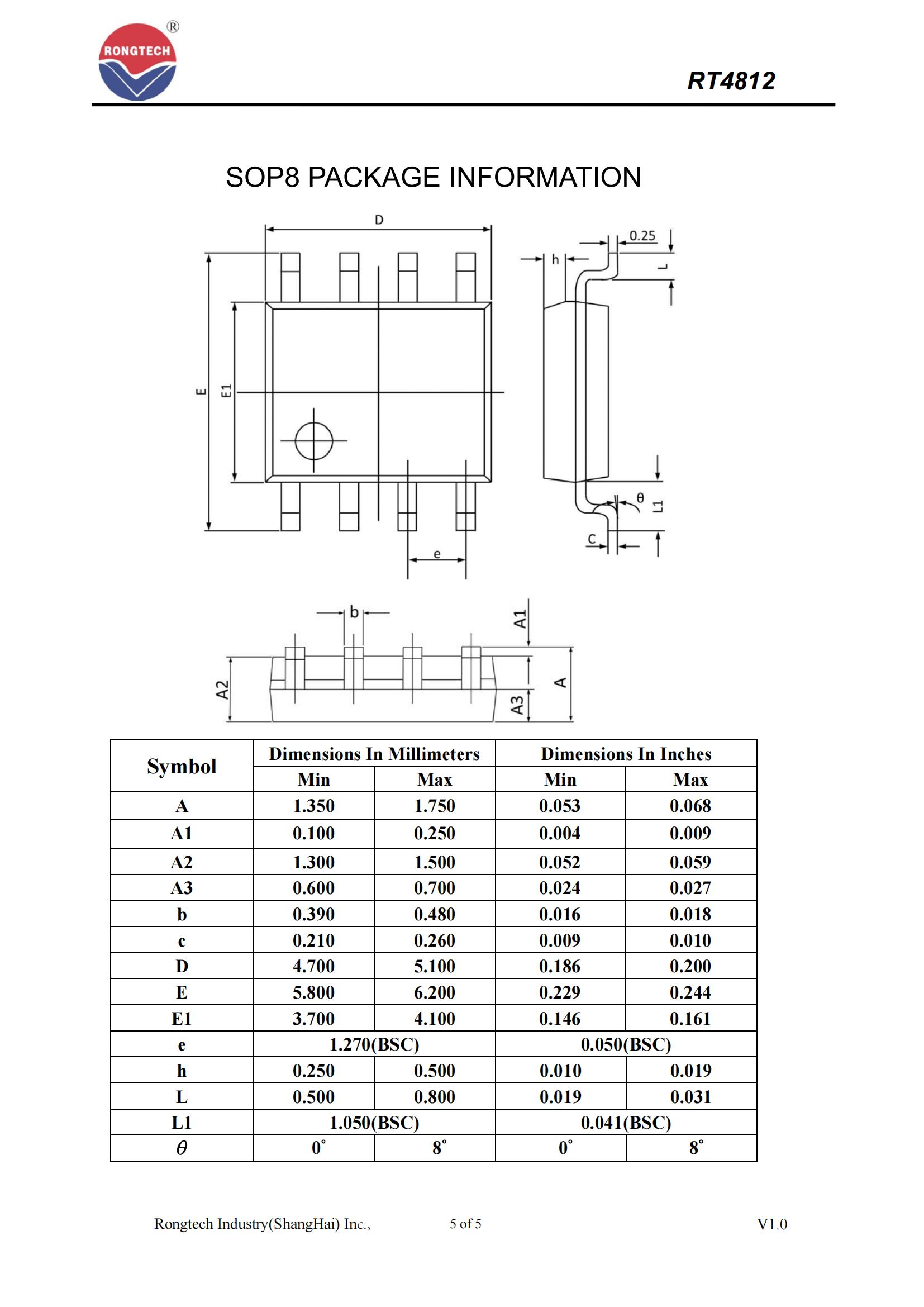 RT4812-rongtechsemi