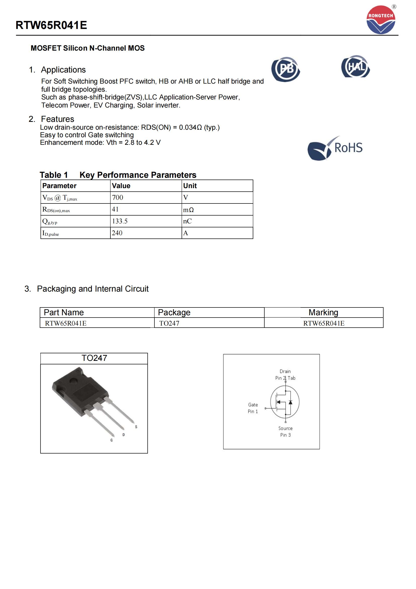 RTW65R041E-rongtechsemi
